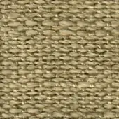Beige woven fabric texture with a dense, structured weave of natural fibers exhibiting a matte finish and subtle tonal variations.